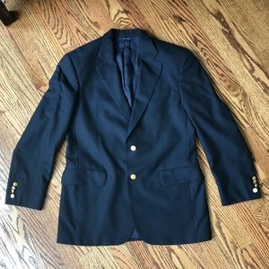 Brooks Brothers Navy Sportscoat, Size 39R